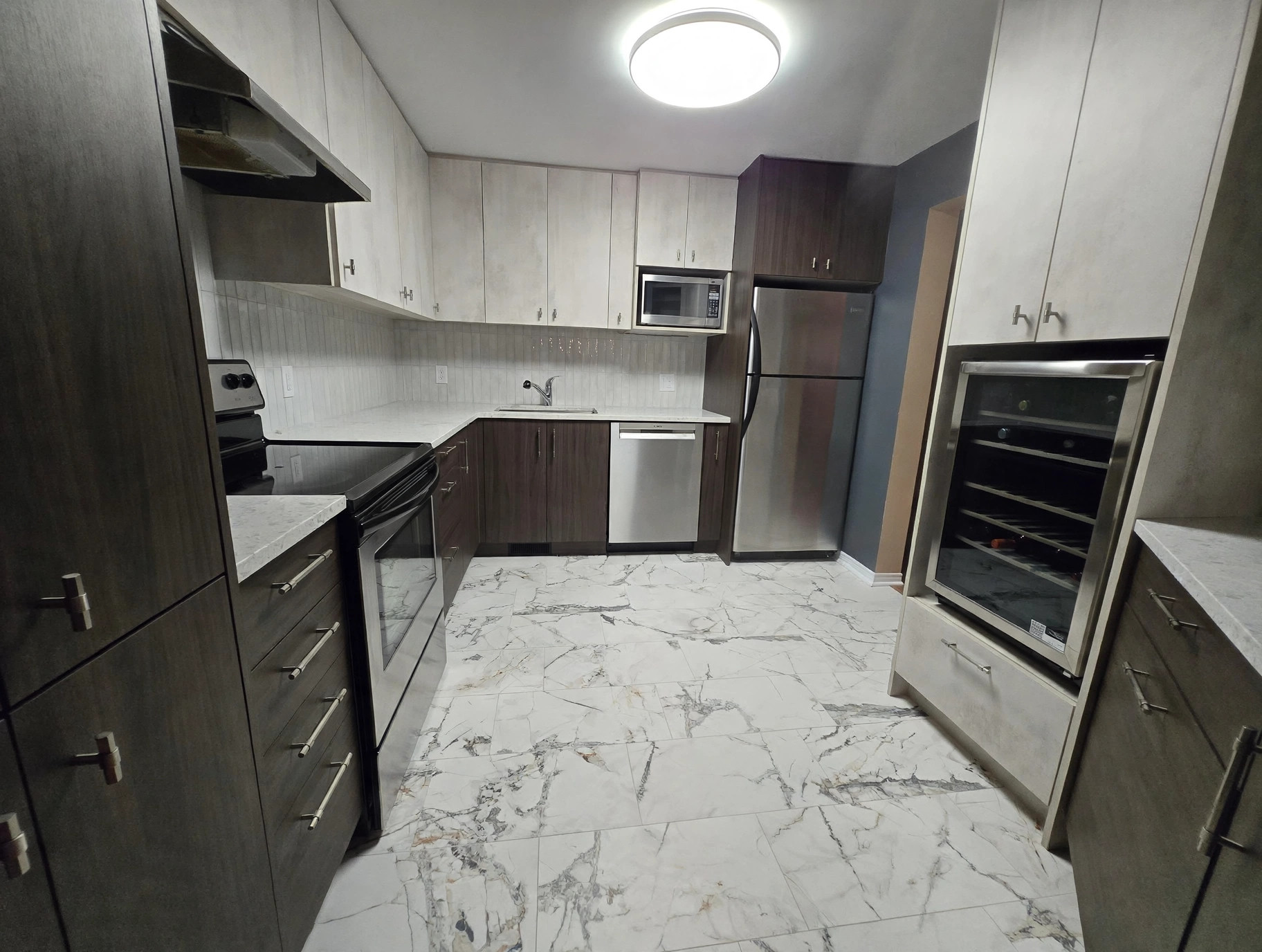 Modernized kitchen renovation in Nepean by Alba Home Services